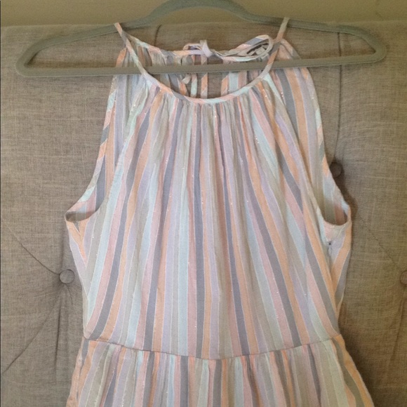 Modest Summer Dress, Lucky Brand Cotton midi dress - Picture 5 of 11